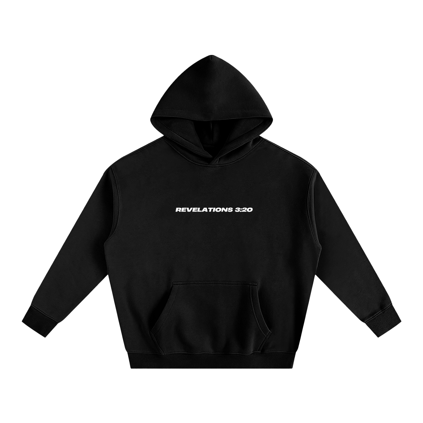 I stand and Knock - Oversize Fleeced Hoodie