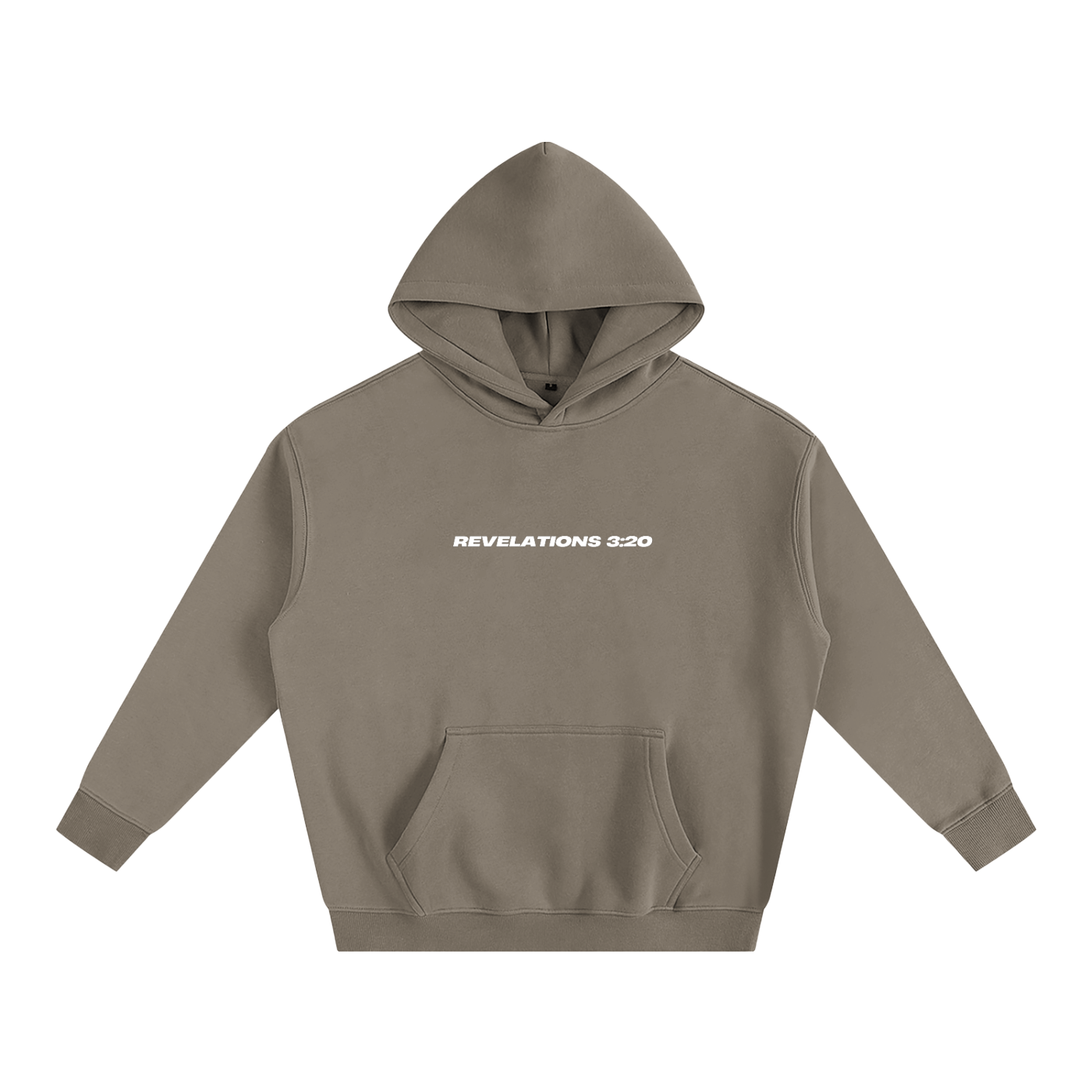 I stand and Knock - Oversize Fleeced Hoodie