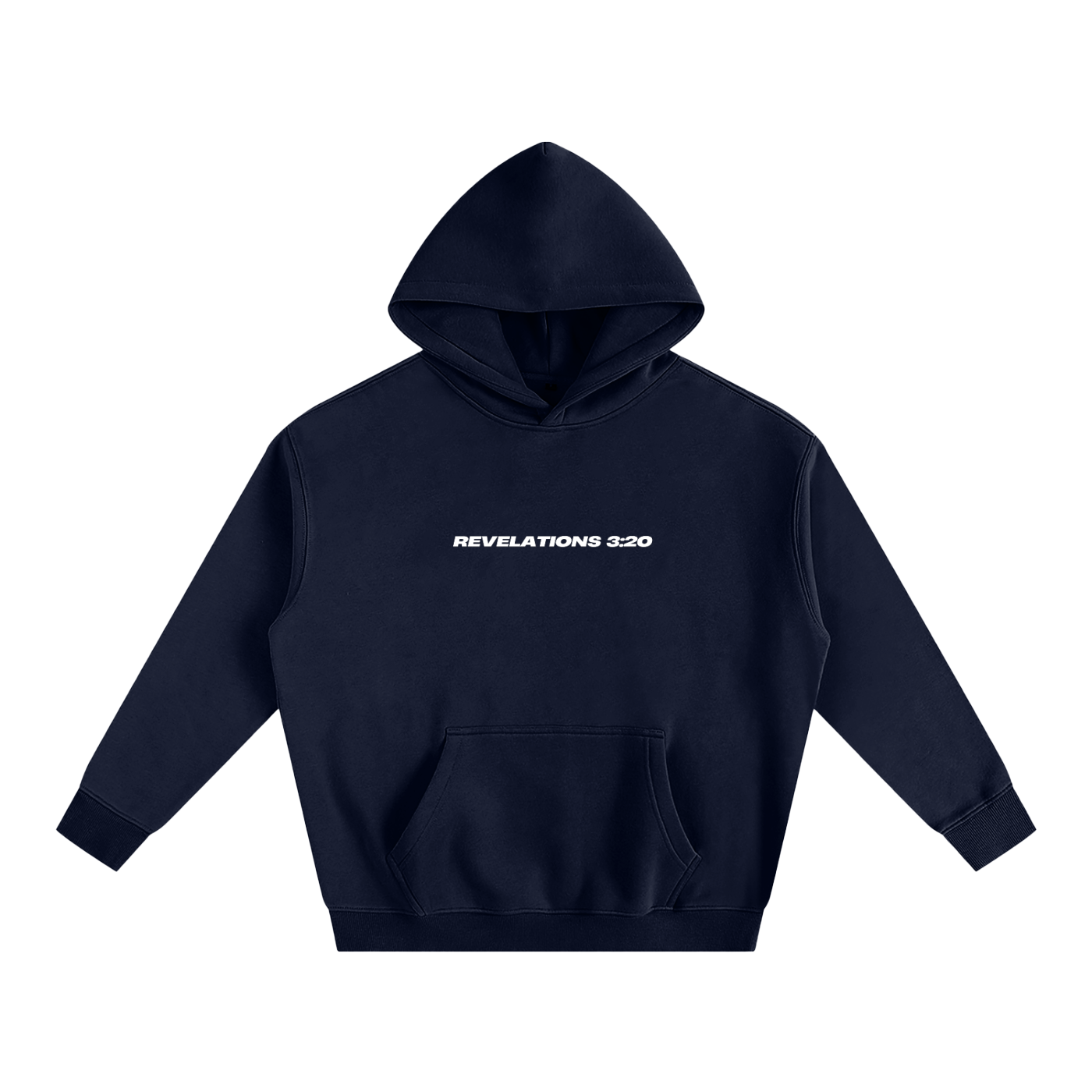 I stand and Knock - Oversize Fleeced Hoodie