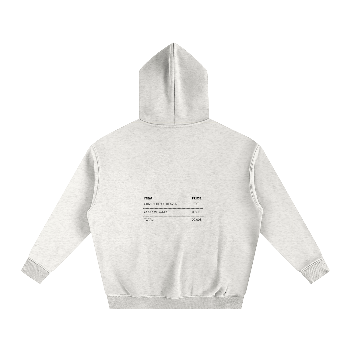 Bought with a Price Oversized Hoodie