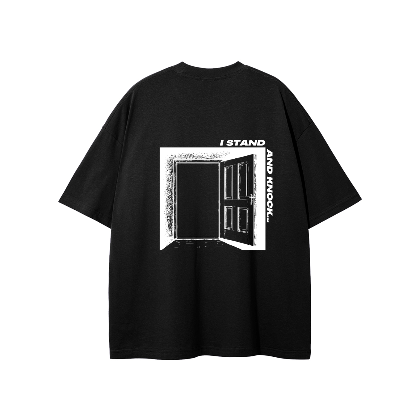 I stand and Knock - Oversized Tee