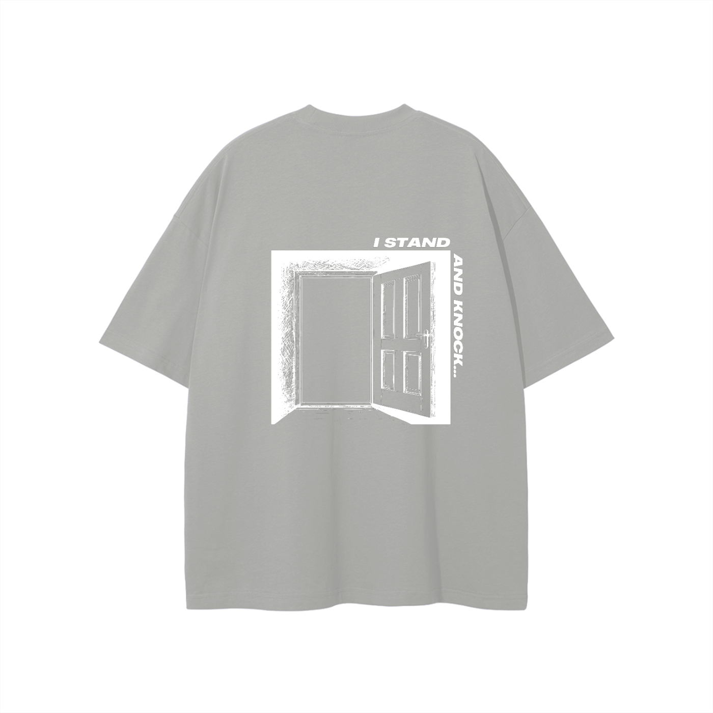 I stand and Knock - Oversized Tee