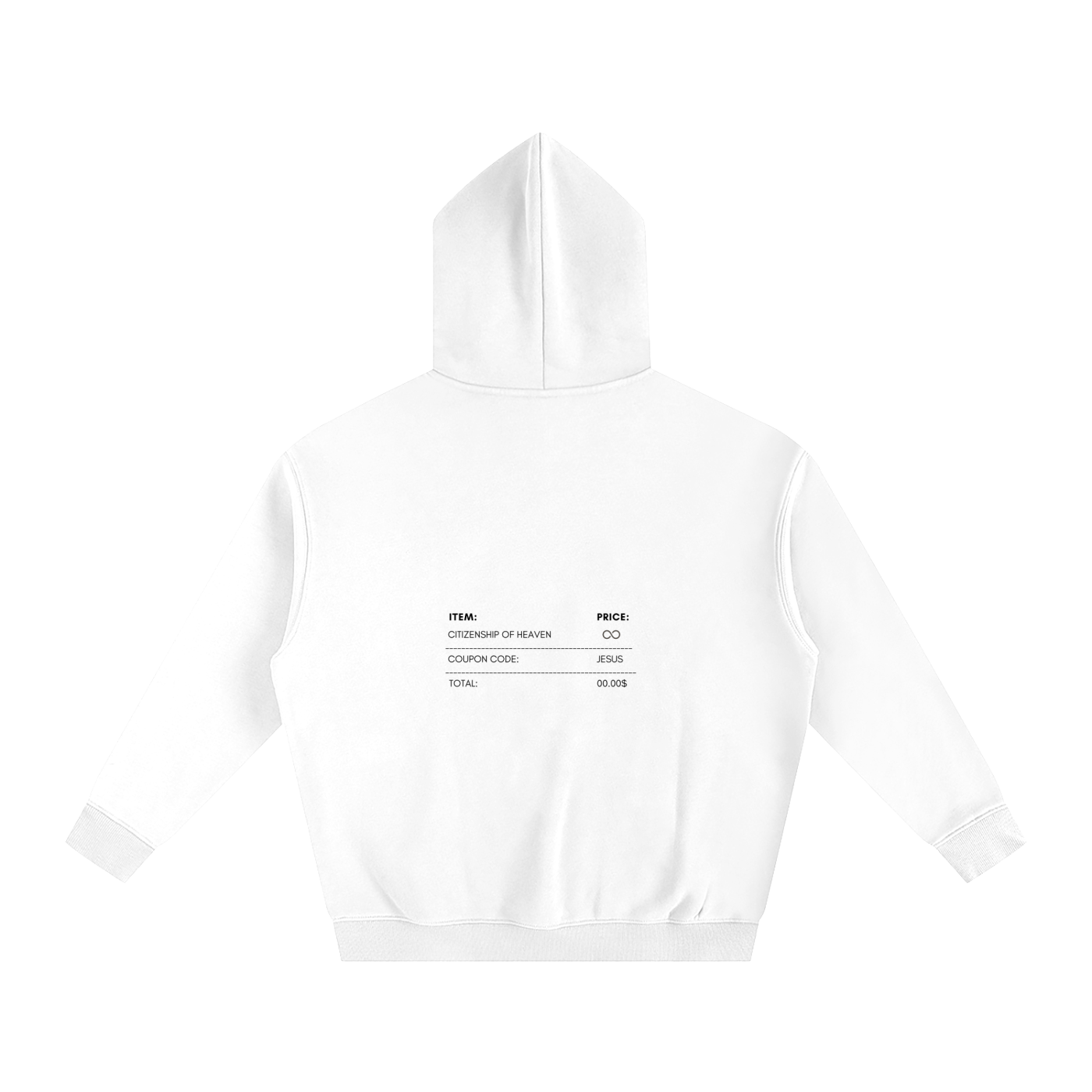 Bought with a Price Oversized Hoodie
