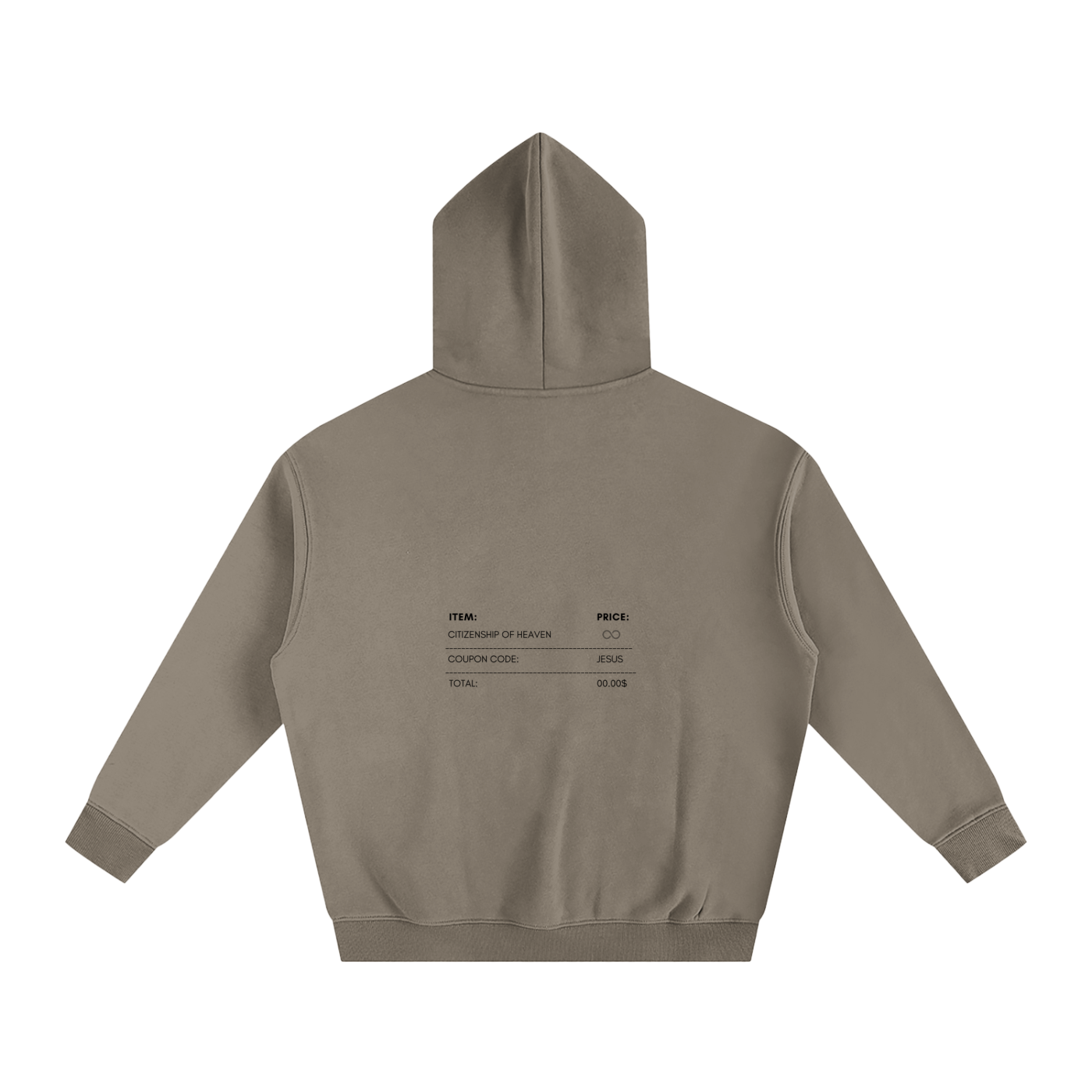 Bought with a Price Oversized Hoodie
